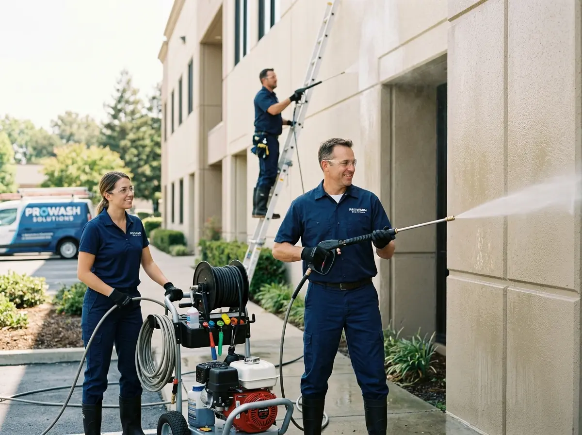 Apex Power Washing team