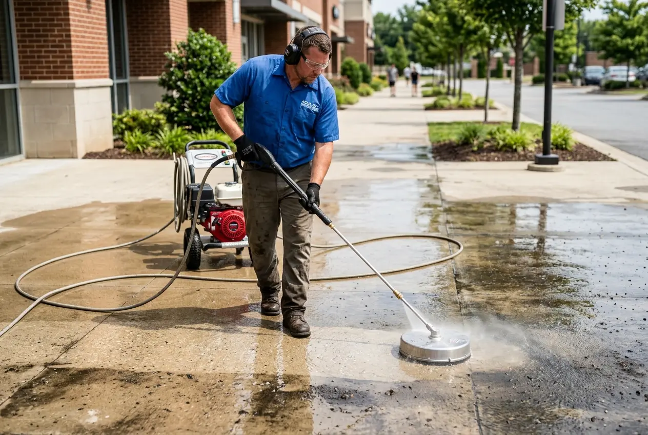 Concrete Surface Cleaning