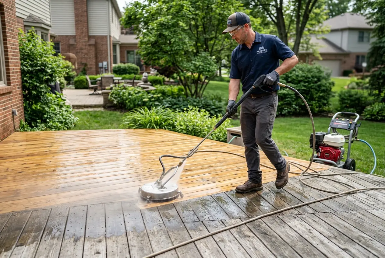 Deck Cleaning